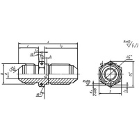  Проходники ГОСТ 20188-74 прямые герметизируемые для соединений трубопроводов по наружному конусу.