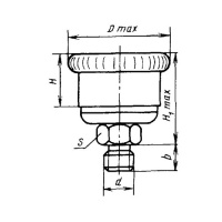 Колпачковая масленка ГОСТ 20905-75