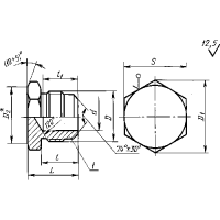 Пробки ГОСТ 28941.25-91 глухие