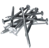 Гвозди ершеные с конической низкой головкой