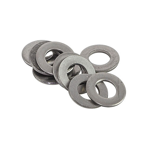 Плоская оцинкованная шайба