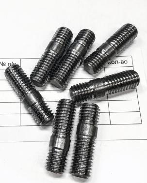 Шпилька по ГОСТ 22033-76 с ввинчиваемым концом, класс точности А