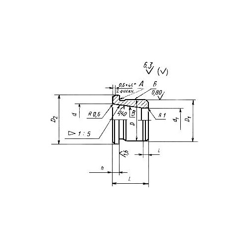 Втулки  ГОСТ 13157-67 конические для фиксаторов станочных приспособлений