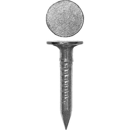 Гвозди с большой плоской головкой оцинкованные