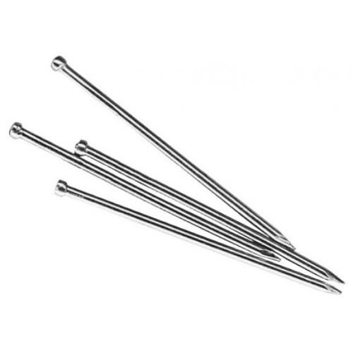 Гвозди финишные с уменьшенной цилиндрической головкой оцинкованные