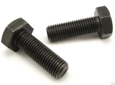 Болт DIN 961 с шестигранной головкой, полной резьбой и мелким шагом резьбы