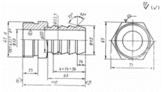 мод Штуцер с дюймовой резьбой.png